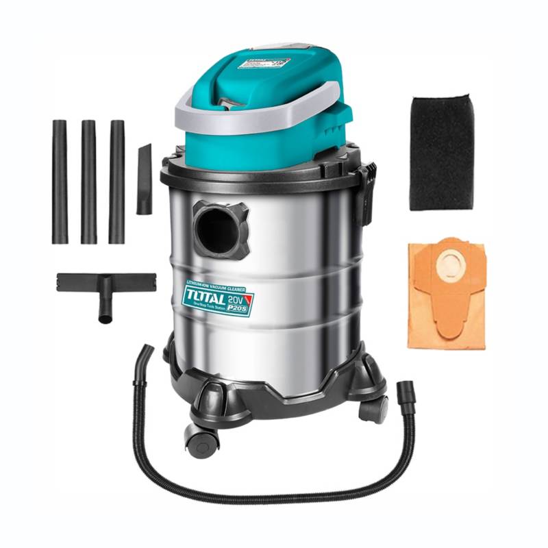 ASPIRADORA 20L  INALAMBRICA 20V BARETOOLS CON AACCESORIOS TOTAL - TVLI2005E5