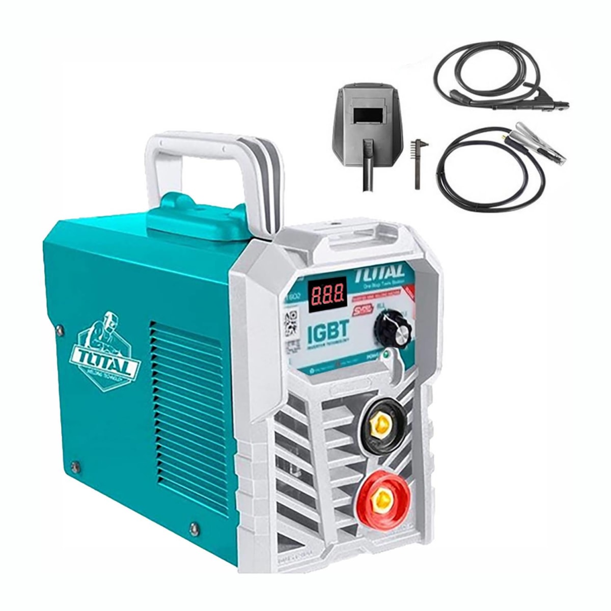 MÁQUINA DE SOLDAR INVERTER 160A MMA 15 LCD TOTAL - TW216021