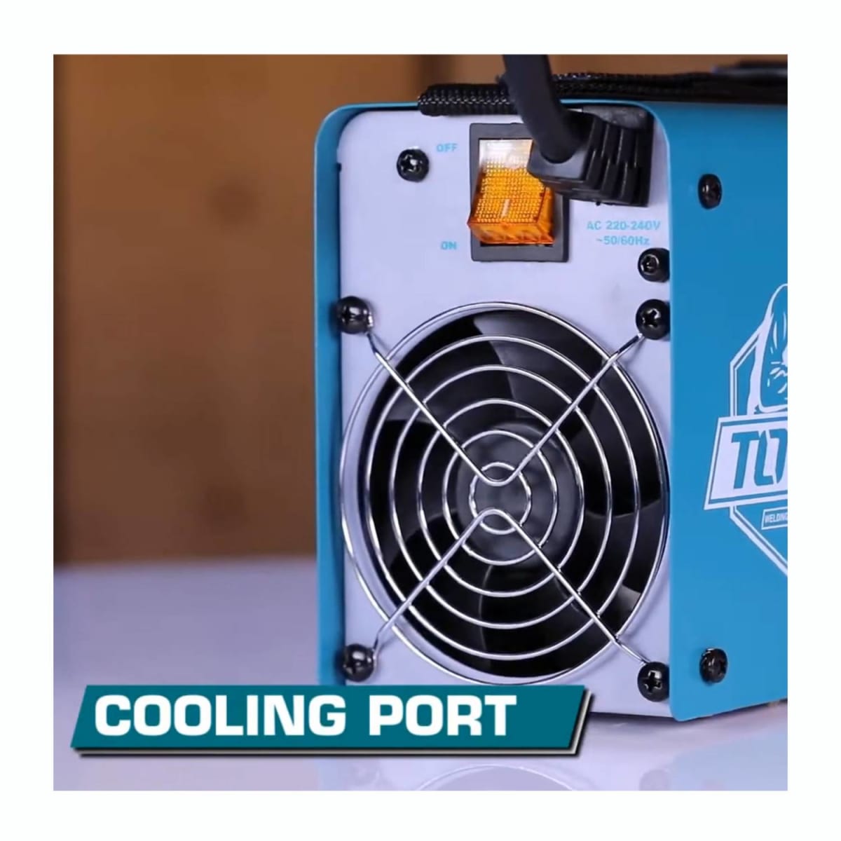 MÁQUINA DE SOLDAR INVERTER 160A MMA 15 LCD TOTAL - TW21602-LI7