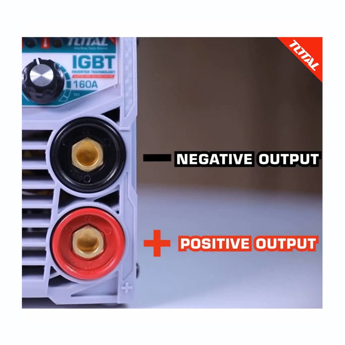 MÁQUINA DE SOLDAR INVERTER 160A MMA 15 LCD TOTAL - TW216022