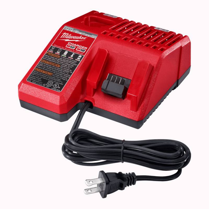 CARGADOR DE BATERIAS MULTI VOLTAJE M18 - M12 MILWAUKEE - 220V1