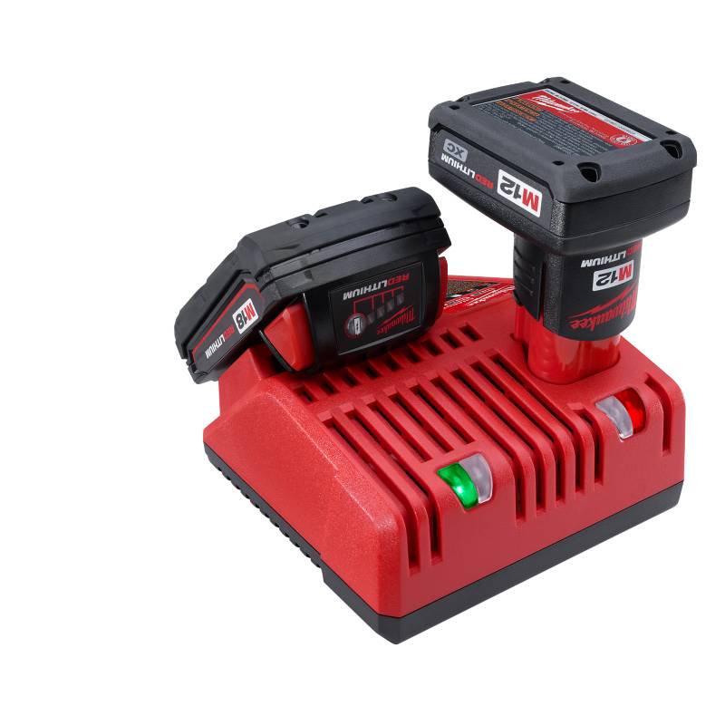 CARGADOR DE BATERIAS MULTI VOLTAJE M18 - M12 MILWAUKEE - 220V2