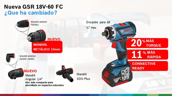 TALADRO ATORNILLADOR FLEXICLICK 1/2