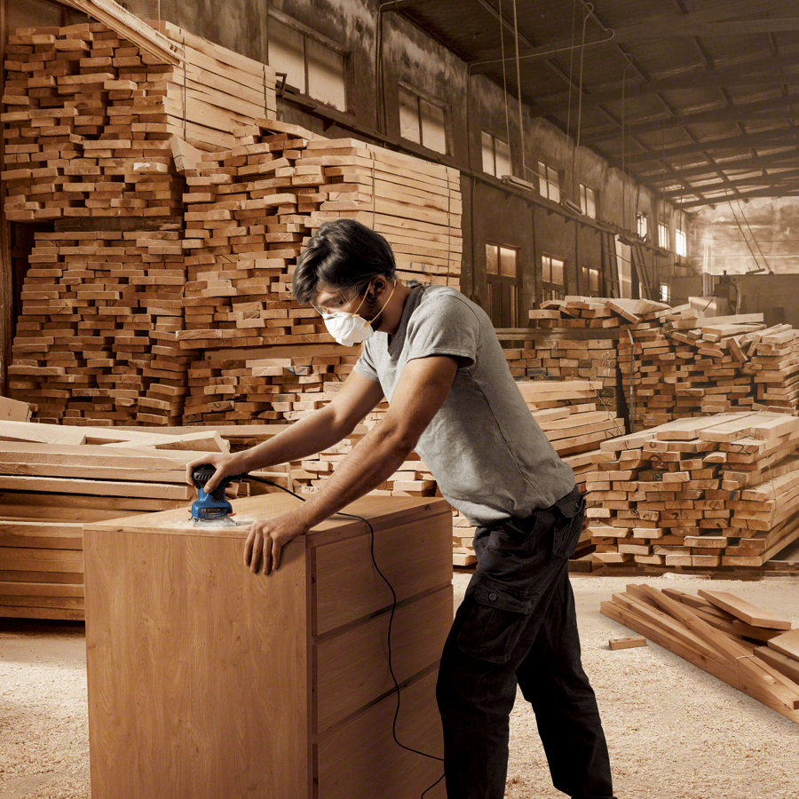 LIJADORA ORBITAL DE PALMA 220 W. BOSCH GSS 1402