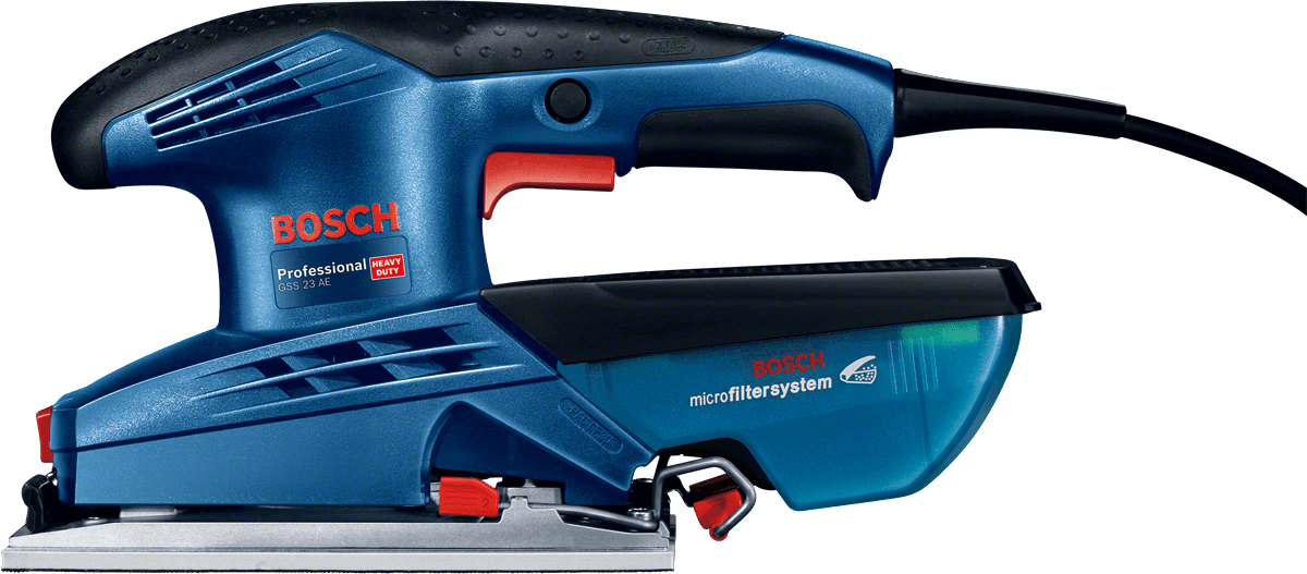 LIJADORA ORBITAL 190 W. BOSCH GSS 23 AE1