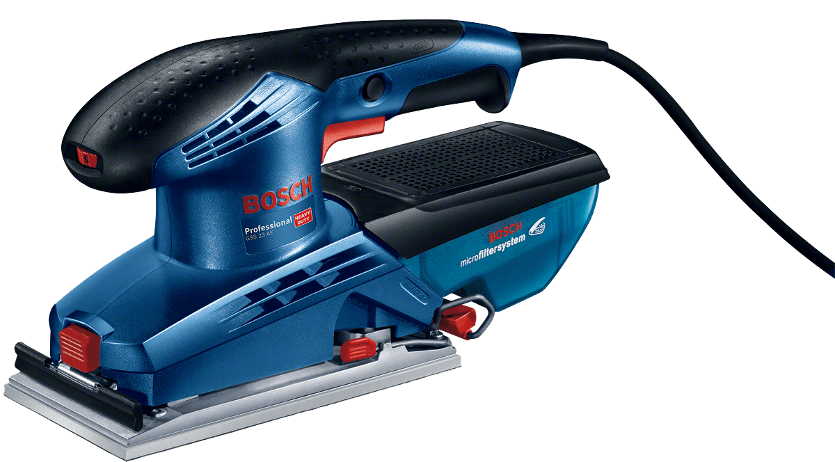 LIJADORA ORBITAL 190 W. BOSCH GSS 23 AE2