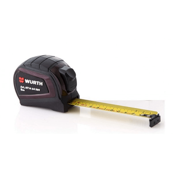 CINTA METRICA PROFESIONAL 5 MT CLASE II WURTH / 0714645691