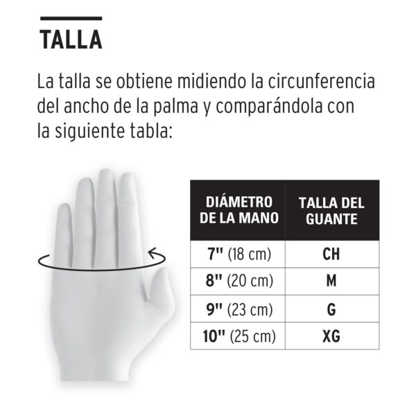GUANTES DE NYLON RECUBIERTOS CON POLIURETANO LISO TALLA S TRUPER / 132903