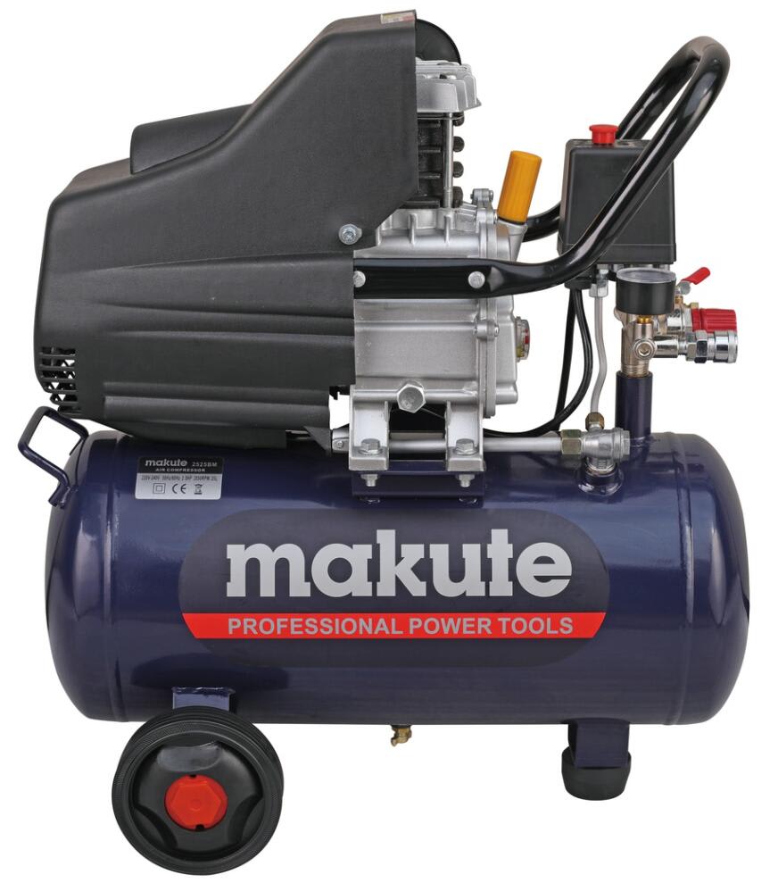 COMPRESORA HORIZONTAL 25 LITROS 2.5HP MAKUTE1