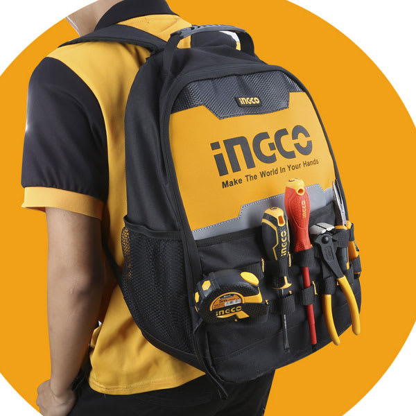 MOCHILA DE HERRAMIENTAS INGCO HBP01015