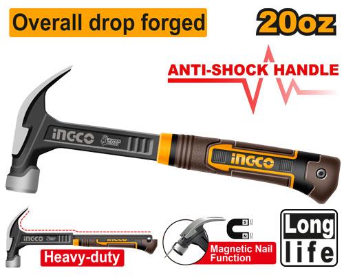 Martillo De Uña HCH81020L 20 oz - INGCO1