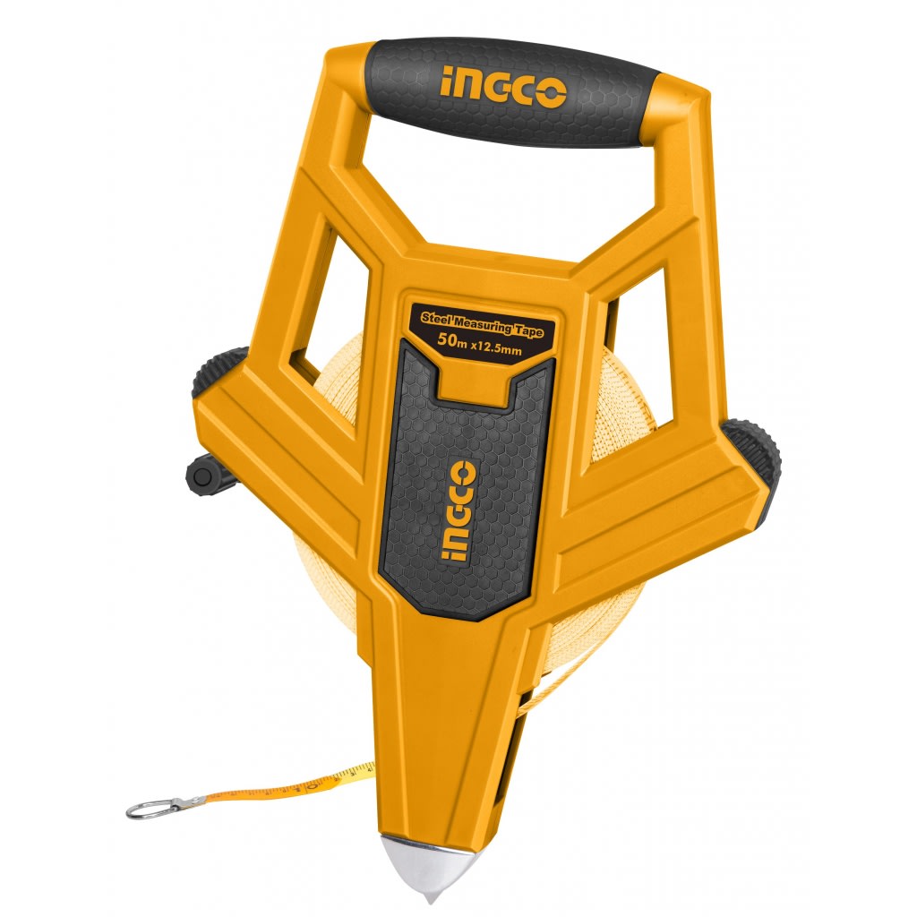 CINTA METRICA DE FIBRA DE VIDRIO 50MT X 12.5MM INGCO HFMT82502