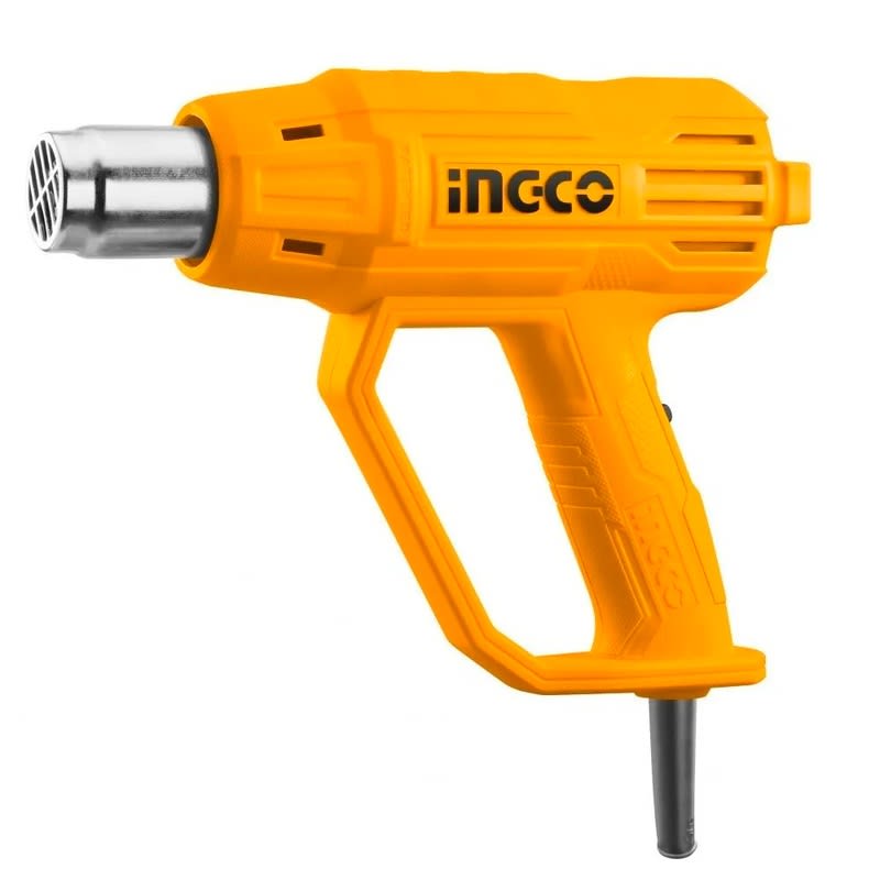 PISTOLA DE CALOR INGCO 2000 W. HG200038 + BOQUILLAS2