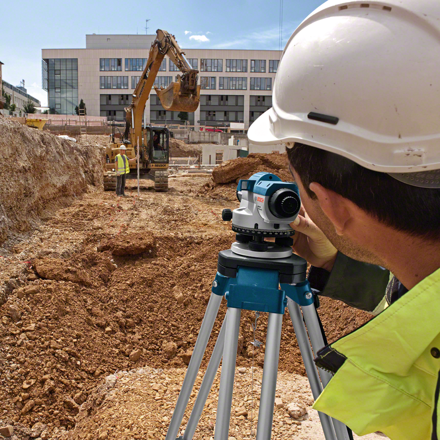 NIVEL ÓPTICO CON AUMENTO DE HASTA 26X BOSCH GOL 26 D7