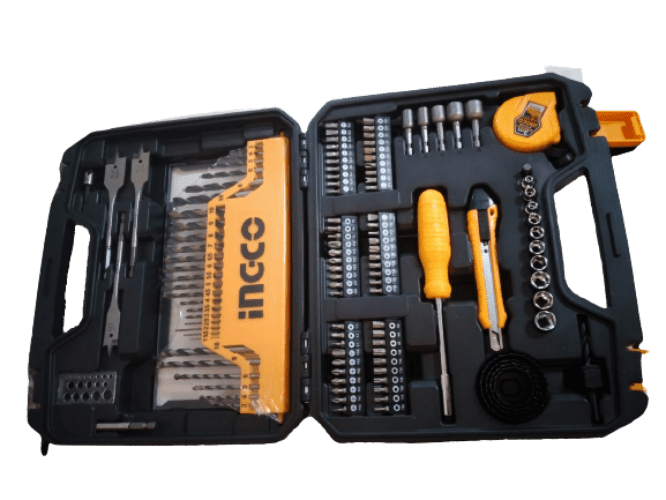 SET DE 118 ACCESORIOS BROCAS/BITS HKTAC011182 INGCO1