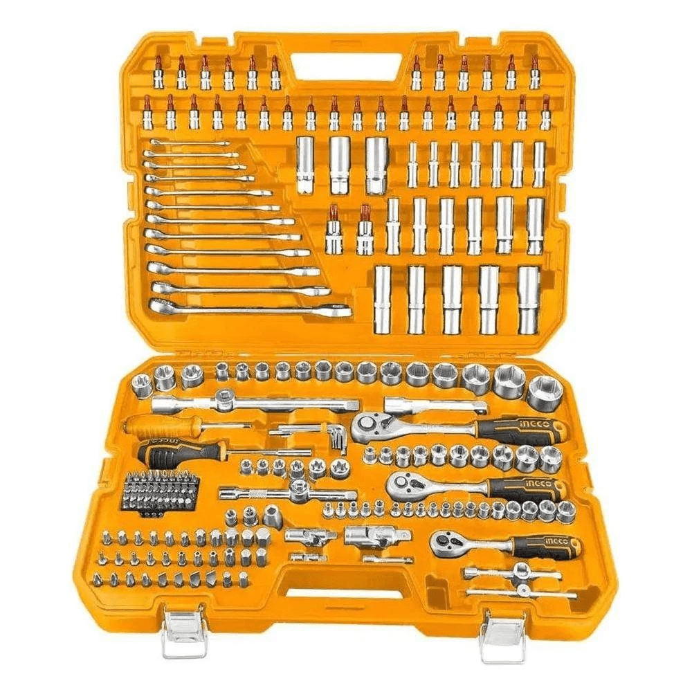 JUEGO DE HERRAMIENTAS MANUALES 216 PIEZAS INGCO / HKTHP221611