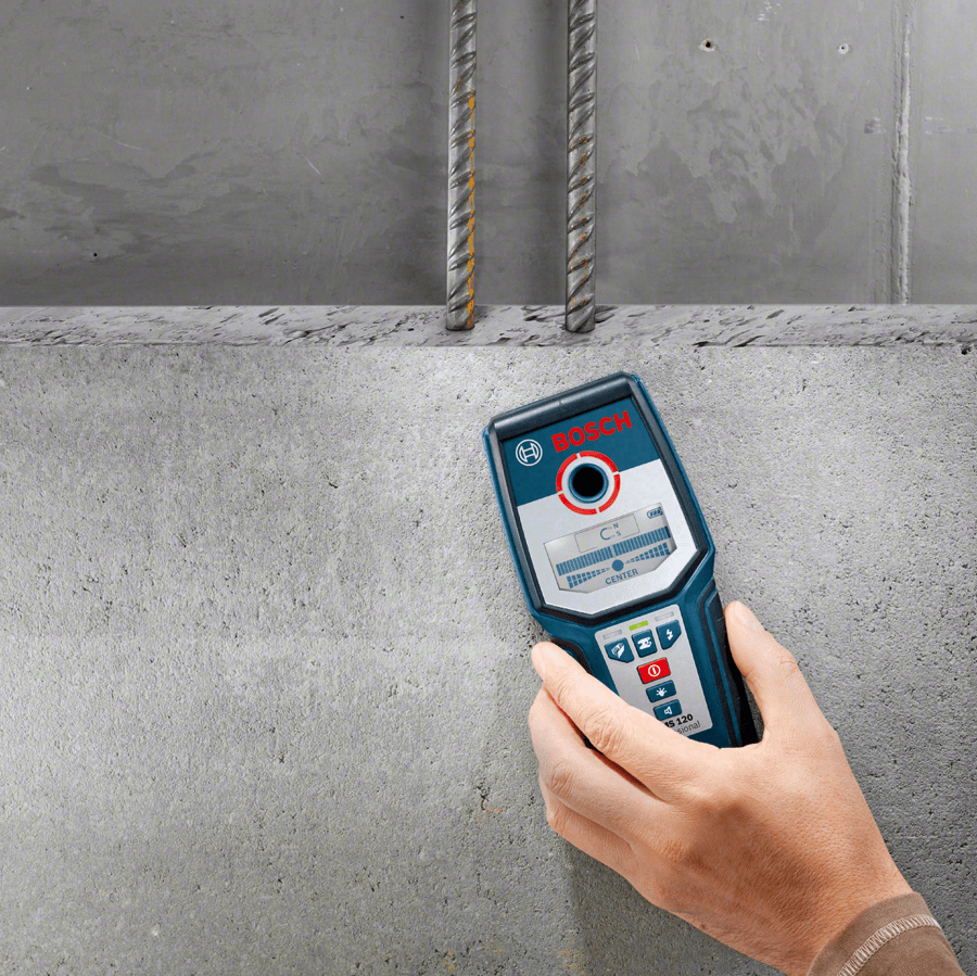 DETECTOR DE MATERIALES HASTA 120 MM BOSCH GMS 1204