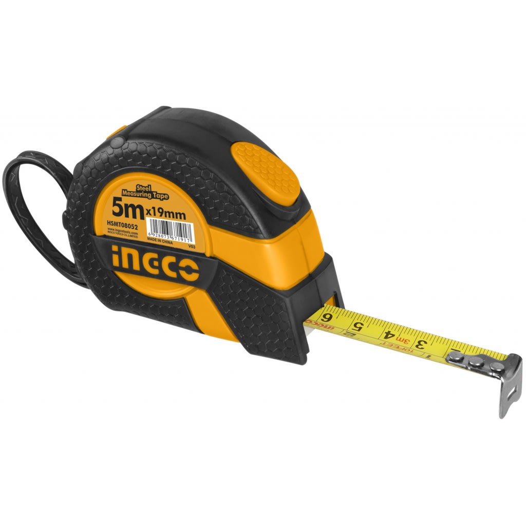 CINTA METRICA 5 MT. X19M INGCO HSMT080521