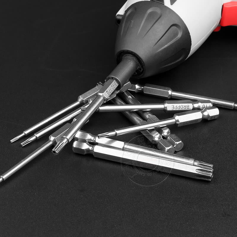 JGO DE PUNTAS TORXS CR-V S2 DE 75MM 11PCS BROPPE2