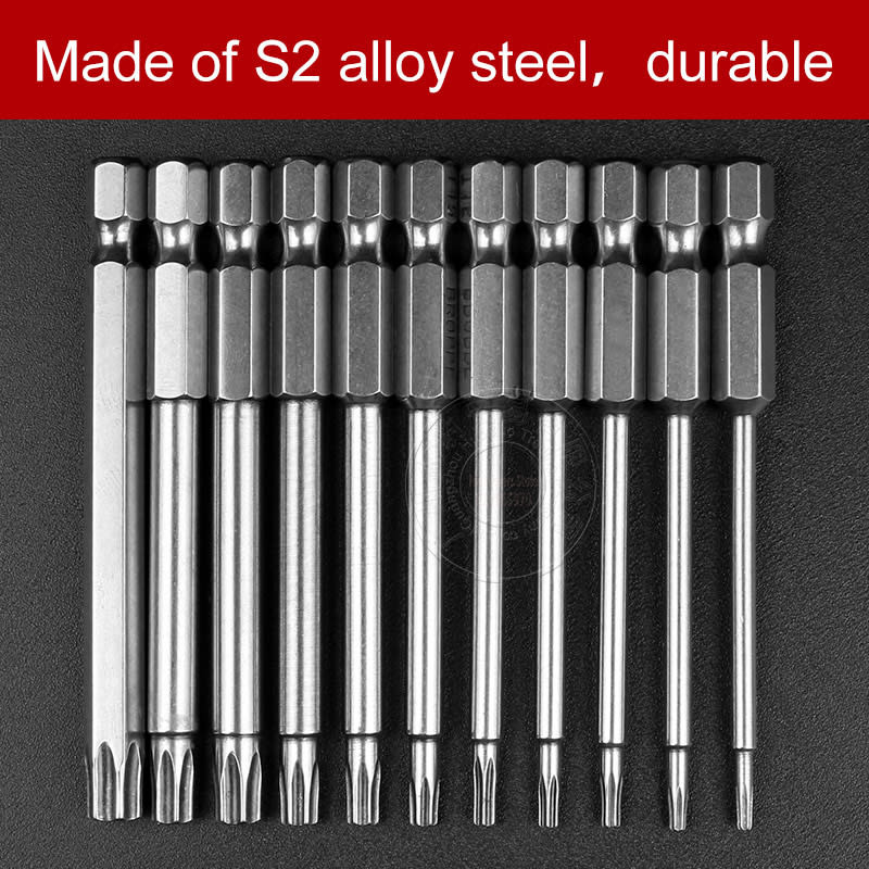 JGO DE PUNTAS TORXS CR-V S2 DE 75MM 11PCS BROPPE5