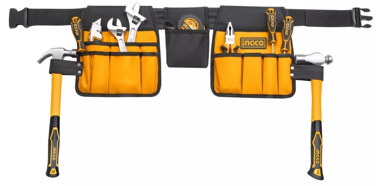 PORTA HERRAMIENTAS DOBLE CINTURON INGCO HTBP020312
