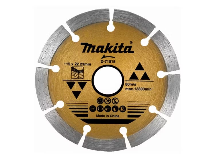 DISCO DIAMANTADO SEGMENTADO LISO CONCRETO 4.5