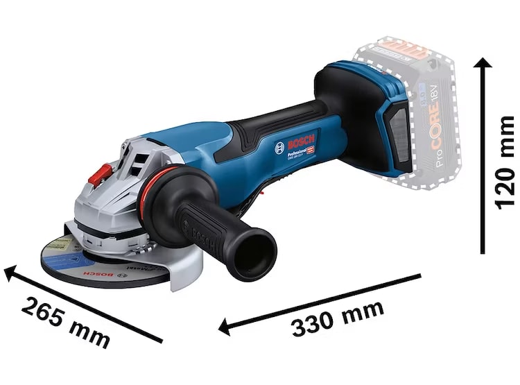 AMOLADORA ANGULAR INALÁMBRICA 5
