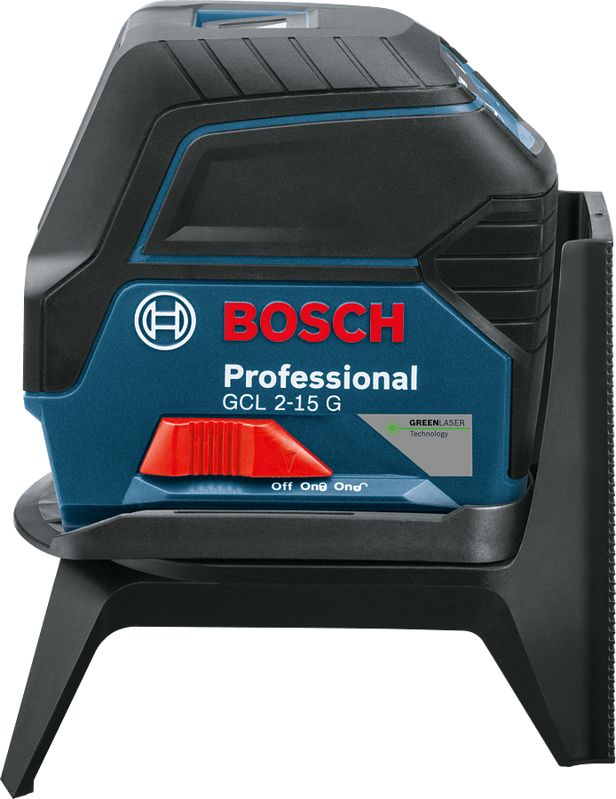 NIVEL LÁSER DE LÍNEAS VERDES 15 M CON PUNTOS BOSCH GCL 2-15 G4