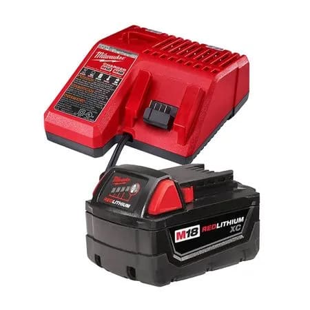 KIT DE INICIO MILWAUKEE 48-3159 BATERÍA M18 REDLITHIUM 3AH CON CARGADOR 220V2