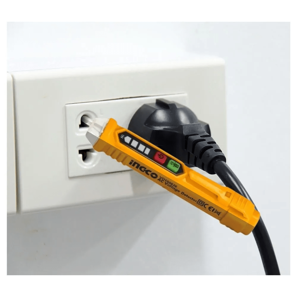 DETECTOR DE VOLTAJE SIN CONTACTO 12V-1000V INGCO VD1000261