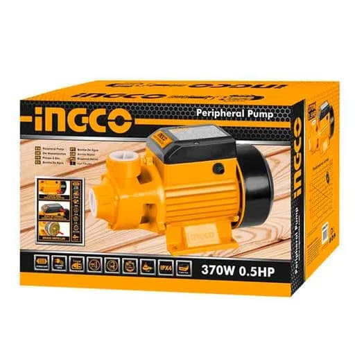 HIDROBOMBA PERIFÉRICA 0.5HP 35LMIN INDUSTRIAL INGCO - VPM3708-52