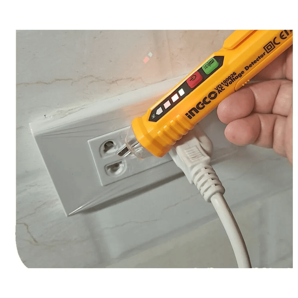DETECTOR DE VOLTAJE SIN CONTACTO 12V-1000V INGCO VD1000262