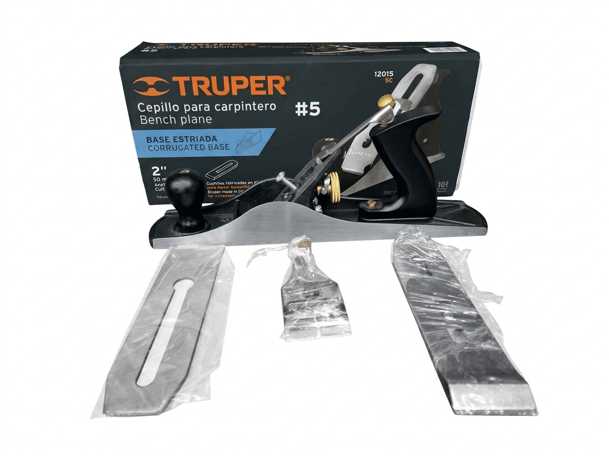 Cepillo para carpintero # 5 estriada, truper LIQUIDACIÓN1