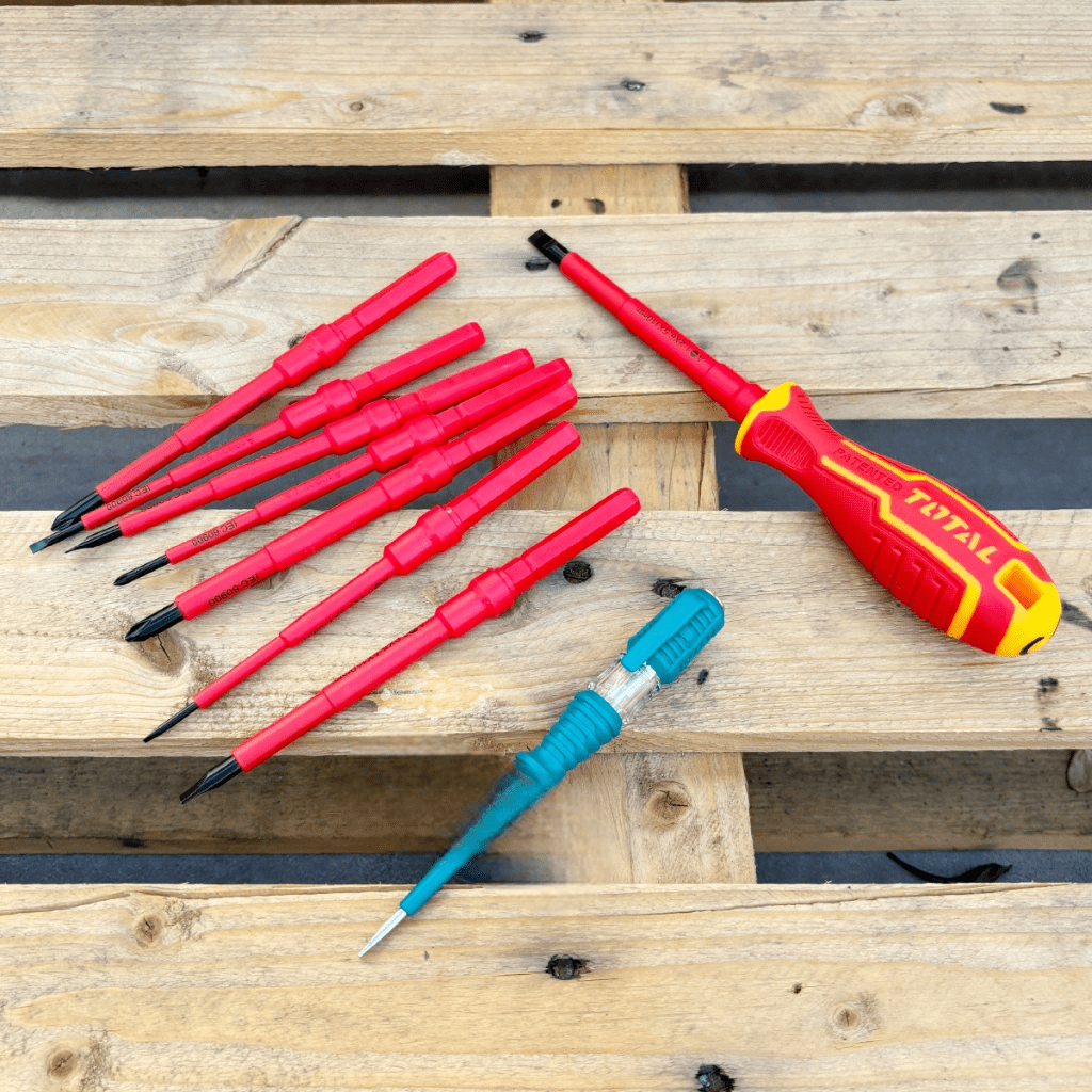 Juego de destornilladores aislados intercambiables dielectricos 10pcs /THTIS51062