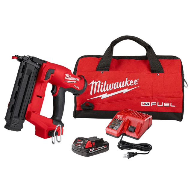 Kit de clavadora para clavos sin cabeza calibre 18 M18 FUEL™ MILWAUKEE / 2746-21CT4