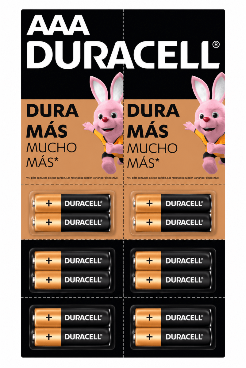 PILAS DURACELL AAA SIXPACK/ MN2400B2-S1