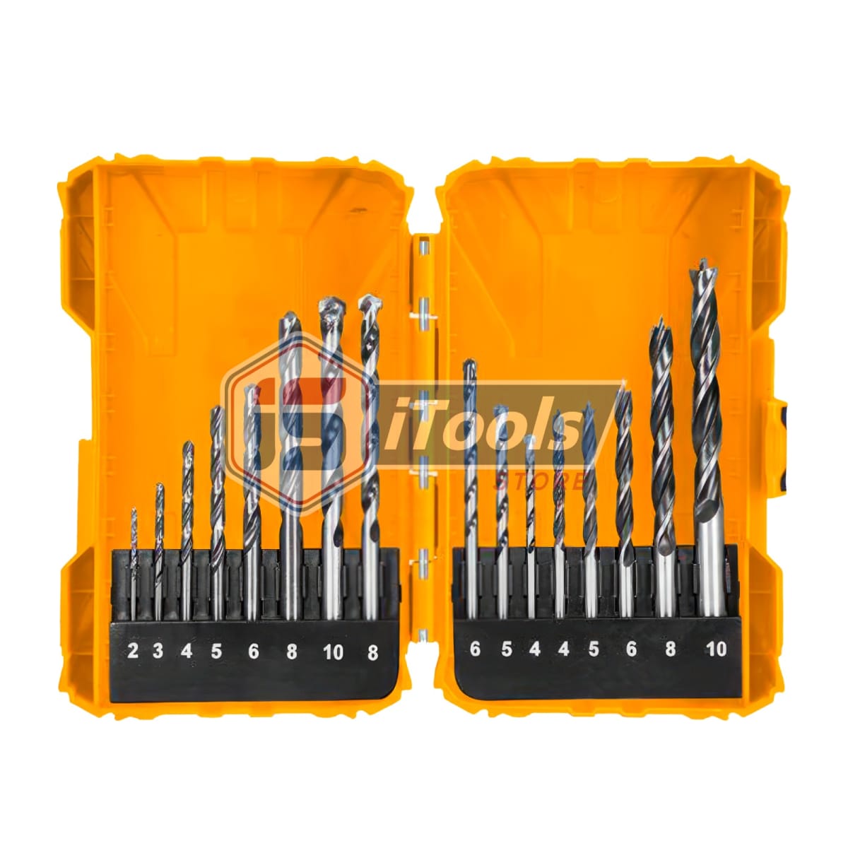 SET DE BROCAS MIXTAS PACK COMPLETO 4 CAJAS INGCO LIQUIDACIÓN5