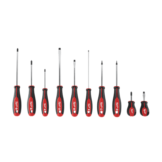 JUEGO DE DESARMADORES 10 PCS MILWAUKEE / 48-22-27101
