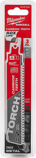CUCHILLA DE CARBURO TORCH™ MILWAUKEE / 48-00-53011