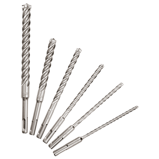 KIT DE 6 BROCAS SDS PLUS 4CT MX4™ MILWAUKEE / 48-20-74991