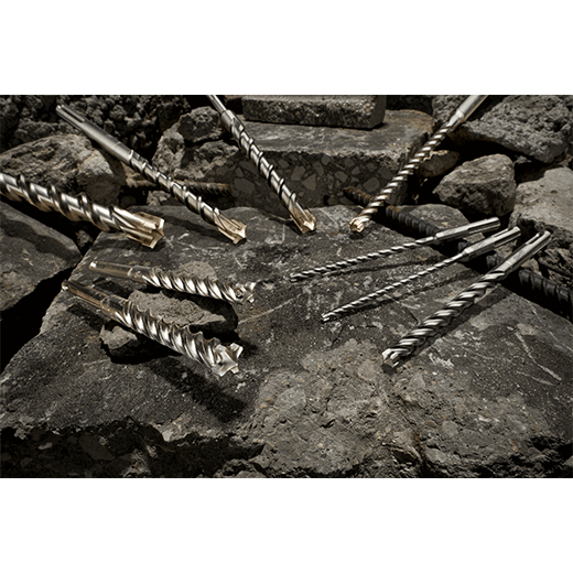 KIT DE 6 BROCAS SDS PLUS 4CT MX4™ MILWAUKEE / 48-20-74993