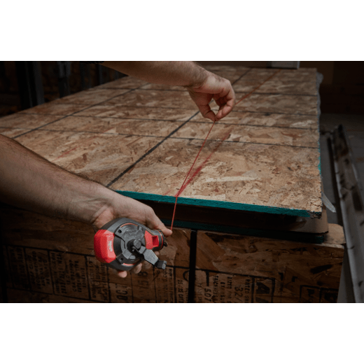 TIZA LINEA - KIT DE LÍNEA GRUESA DE 100 PIES CON TIZA ROJA STRIPGUARD™2