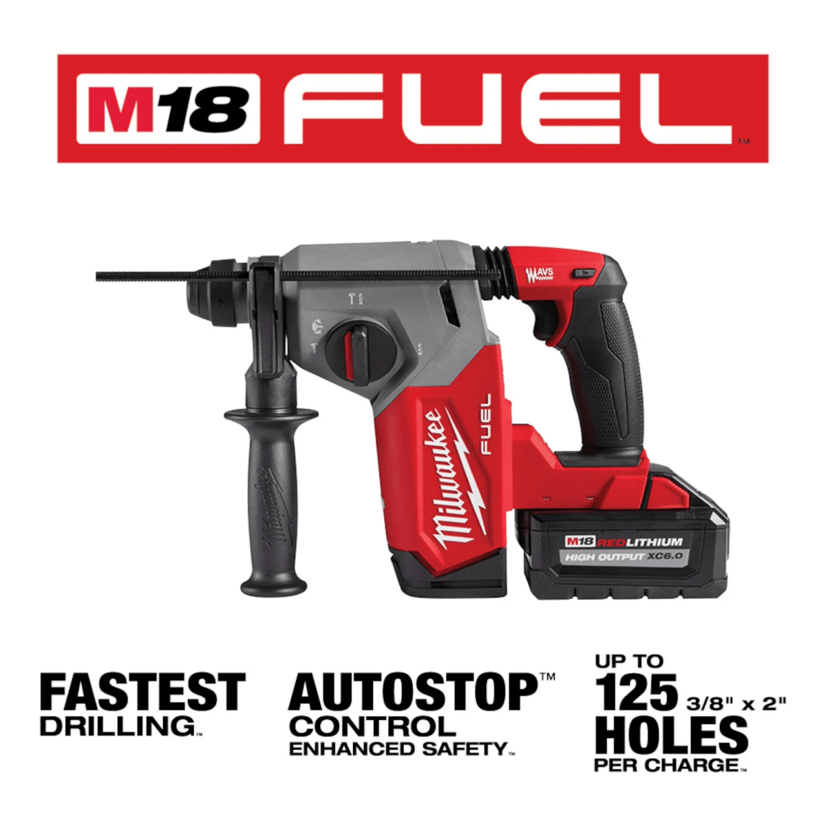 KIT ROTOMARTILLO SDS PLUS M18 FUEL™ DE 1