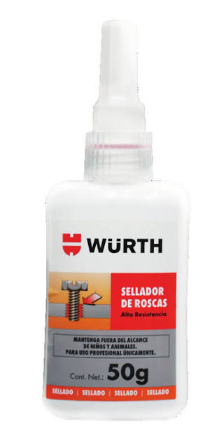 FIJADOR ROSCAS MEDIA RESISTENCIA 50G WURTH / 8932430071