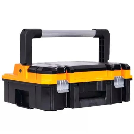 Caja Plana con Asa Larga y Organizador para Herramientas TSTAK®1