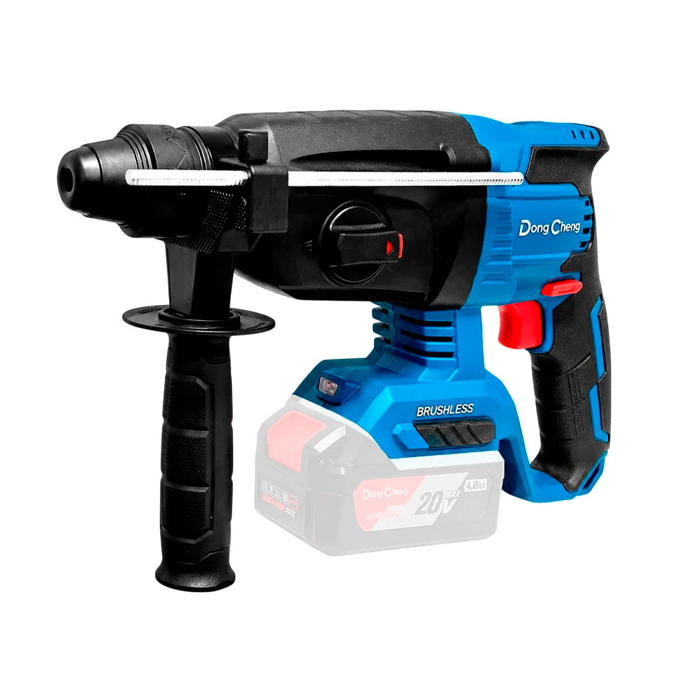 COMBO 2 EN 1: Rotomartillo SDS-Plus 2.7J + Amoladora 4.5 DONGCHENG / DCKIT12.02BK3
