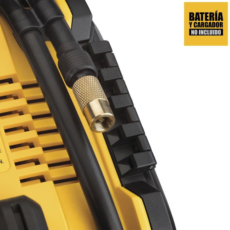 INFLADOR DE AIRE 20 V 3-160 PSI BARETOOL (SIN BATERIAS /SIN CARGADOR) DEWALT DCC020IB6
