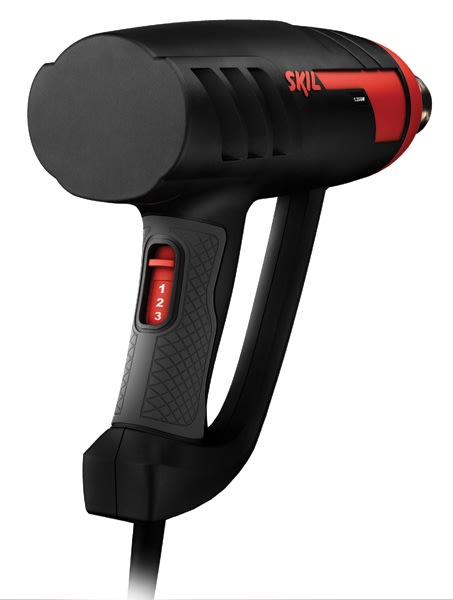 PISTOLA DE CALOR 8003 SKIL 1800W + MALETÍN PLÁSTICO + 4 BOQUILLAS2