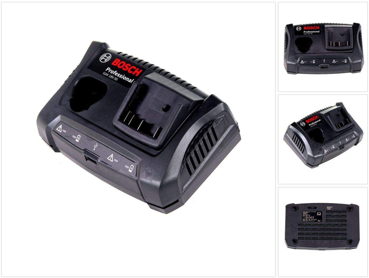 CARGADOR MULTIPLE BOSCH GAX 18 V-30 (12/14,4/18/USB)4