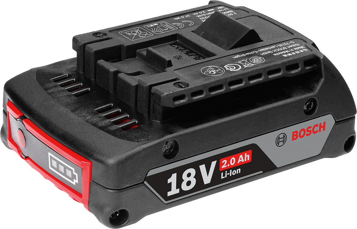 Bateria 18 V. BOSCH  Li-Ion  GBA 18V 2.0 Ah. 1607A350MA1